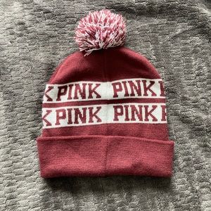 PINK beanie